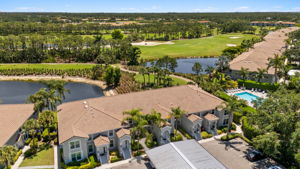 Aerial Front Exterior