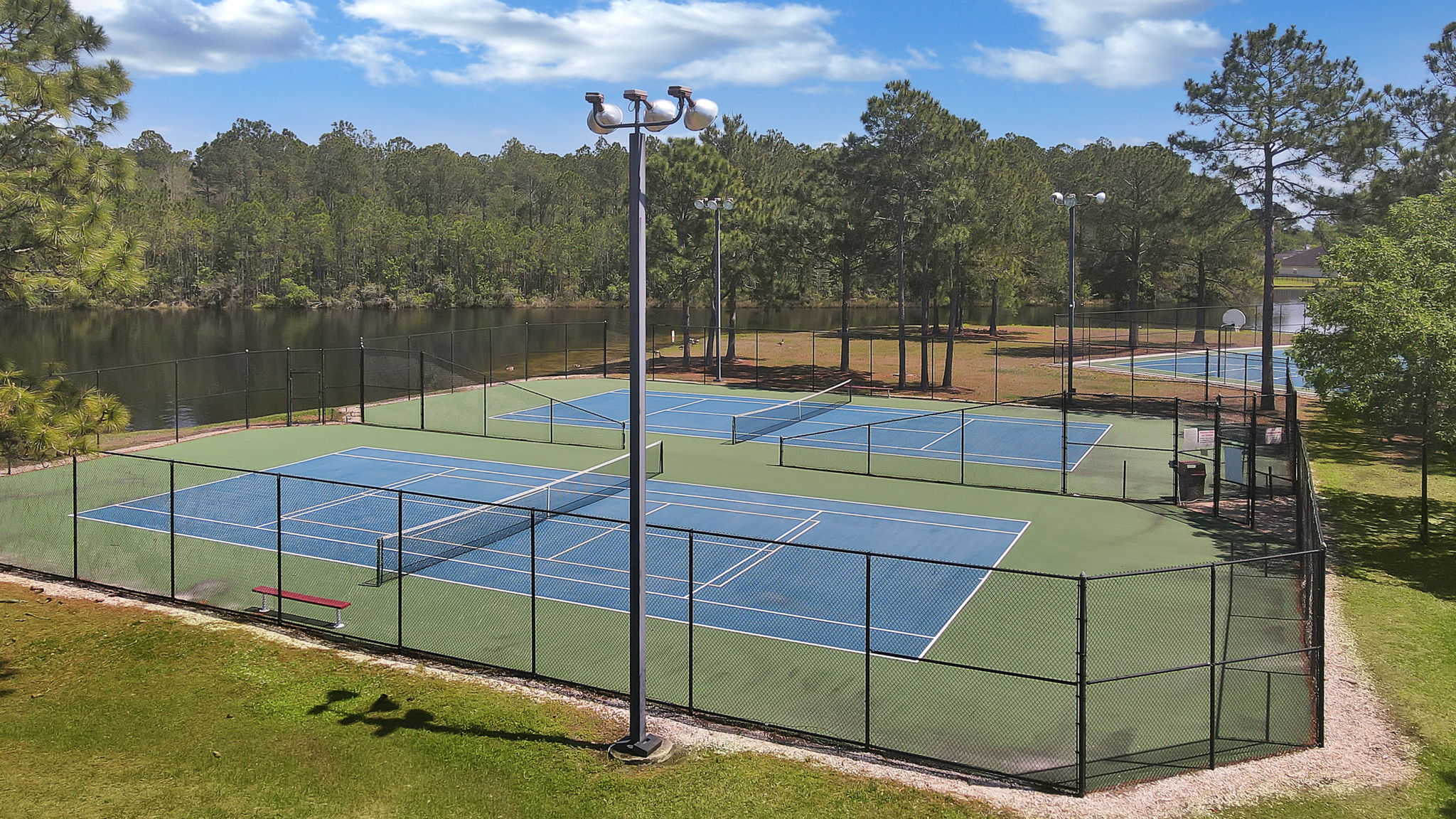 Tennis courts