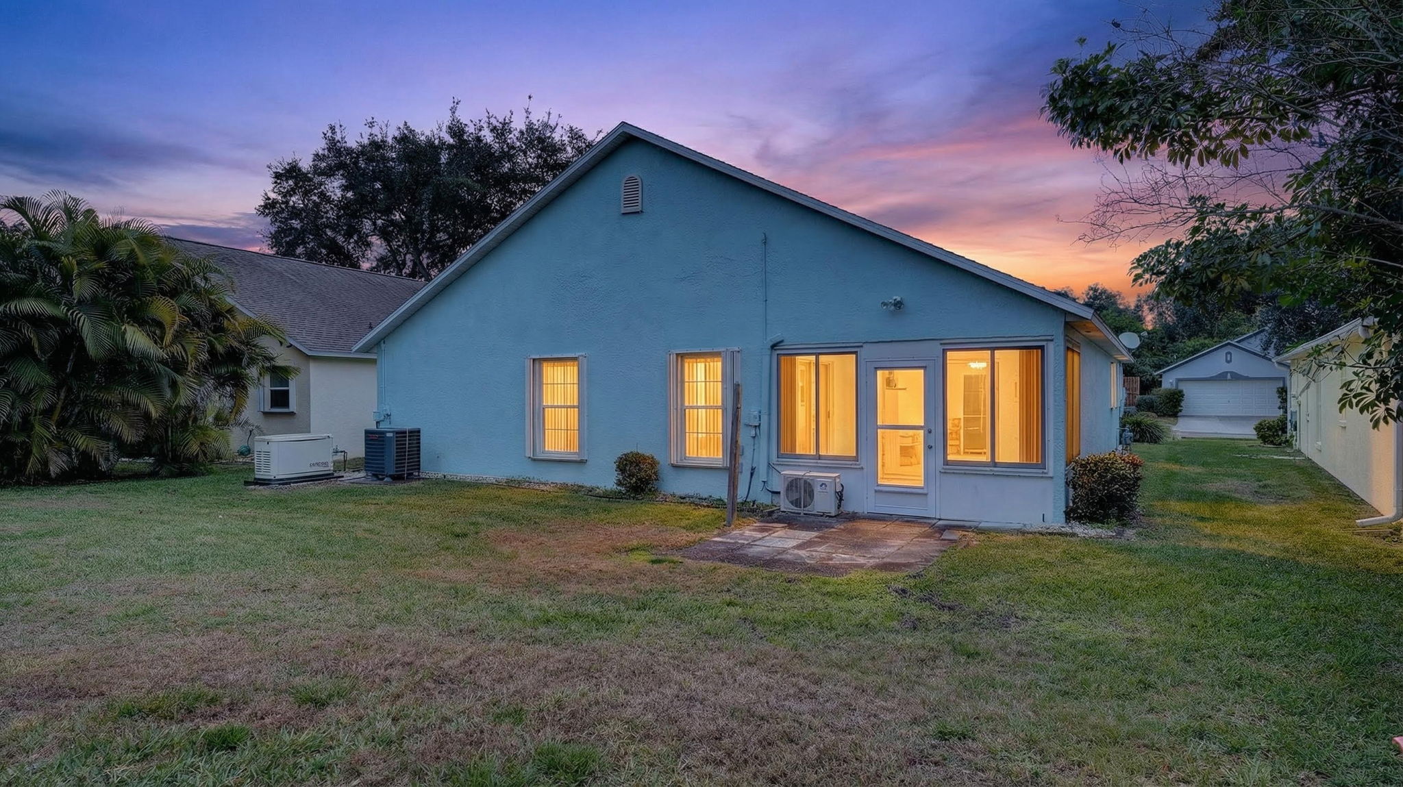 Backyard - Virtual Twilight