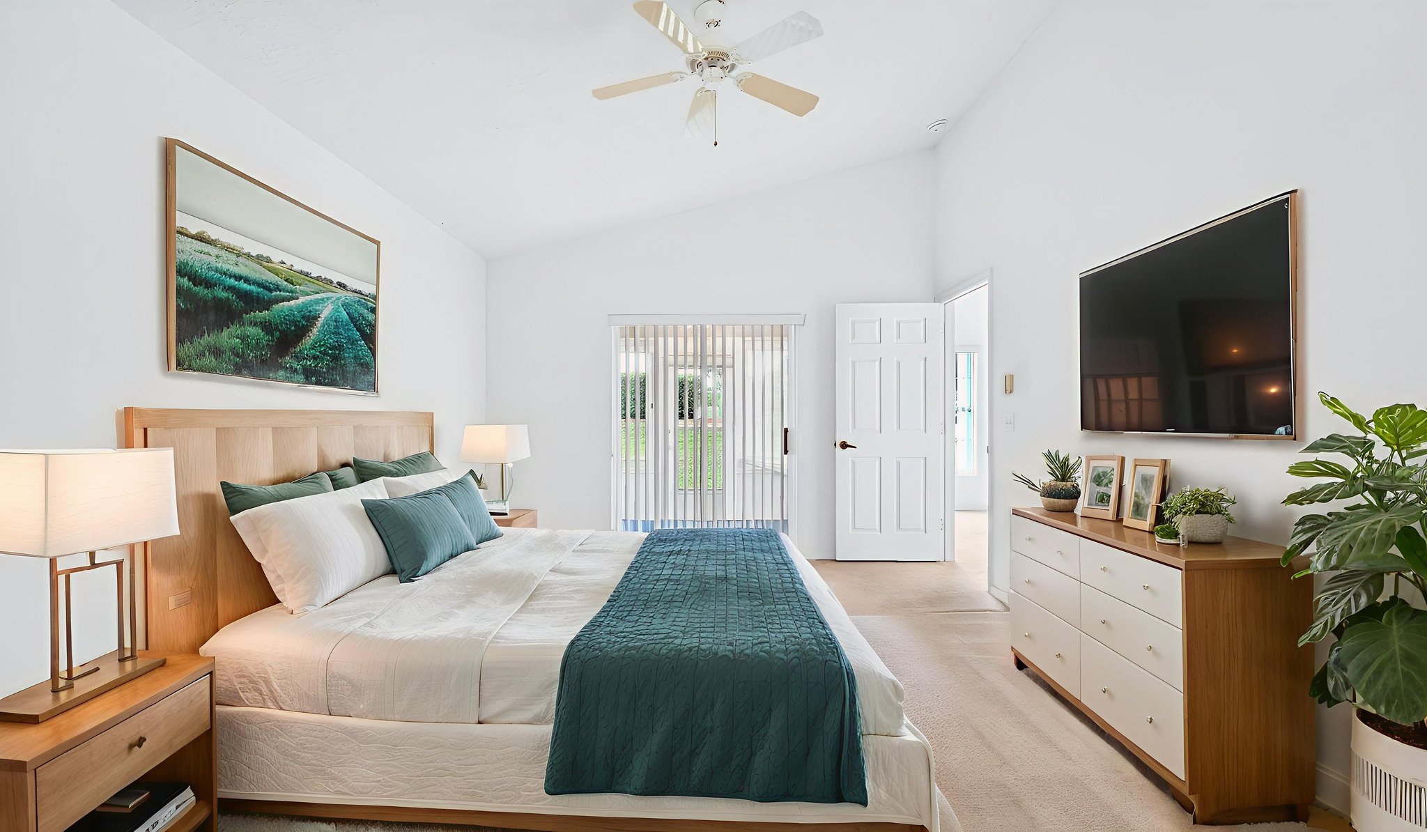 Master Bedroom - Virtually Staged