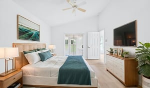 Master Bedroom - Virtually Staged