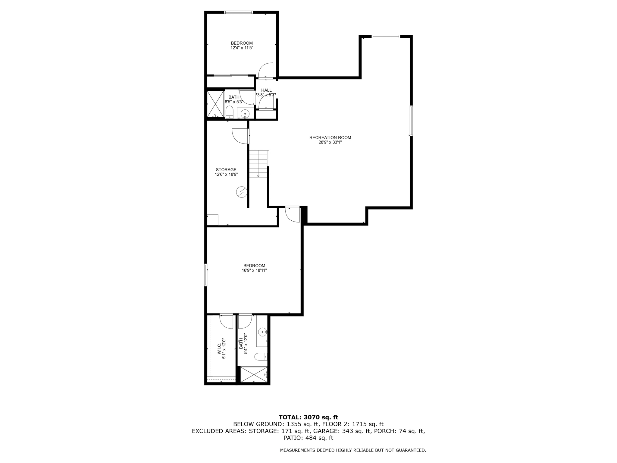Beaver Brook Floor Plan Basement-1