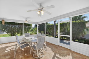 Lanai with Privacy Landscaping