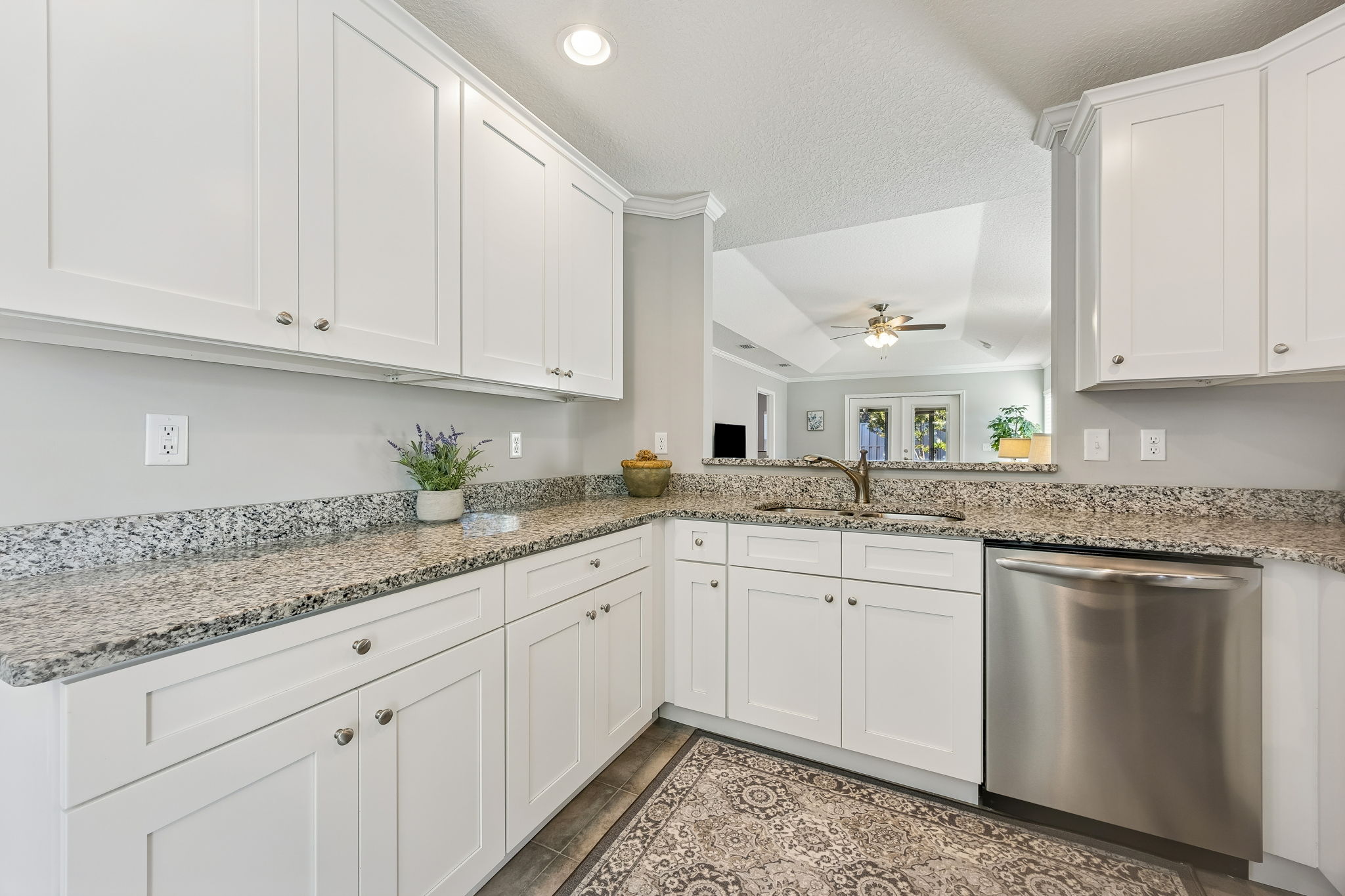 Abundant Food Prep Area and Storage