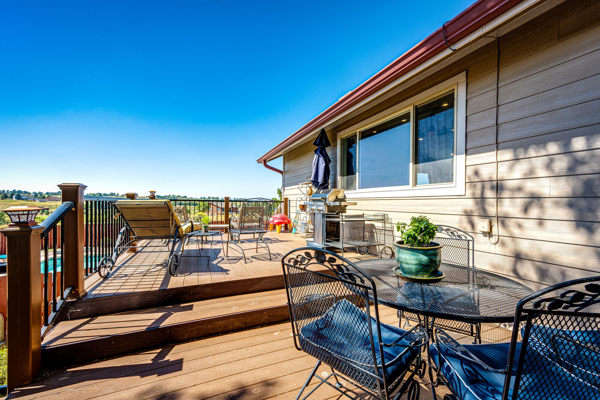 Southern Deck off of Kitchen