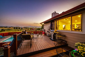 Southern Deck off of Kitchen