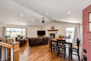 Grand Living Room w Soaring Vaults