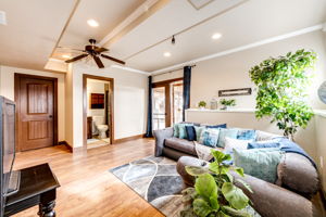 Finished Family Room in Basement