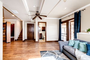 Finished Family Room in Basement