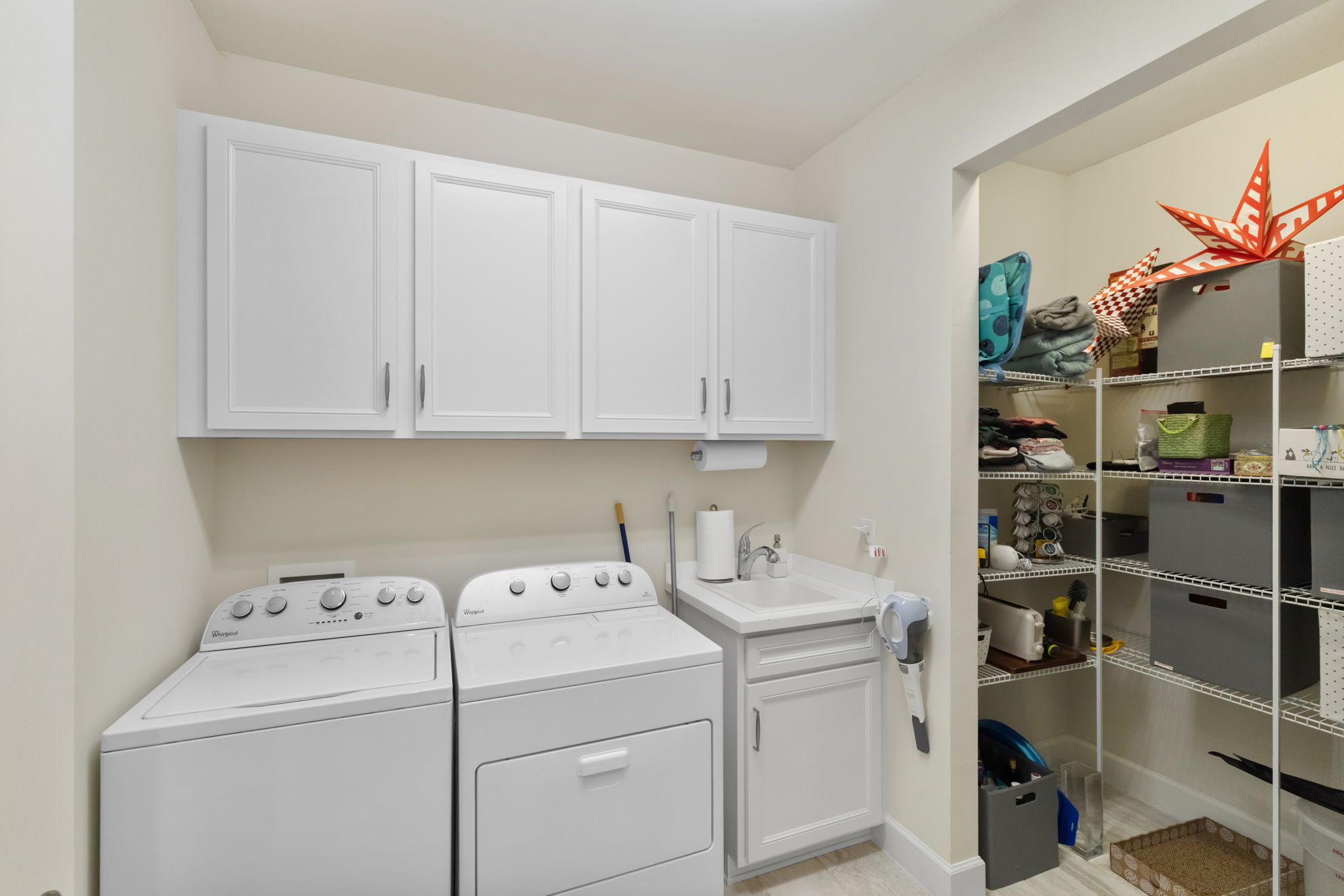Laundry Facility/ storage Room