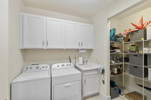 Laundry Facility/ storage Room