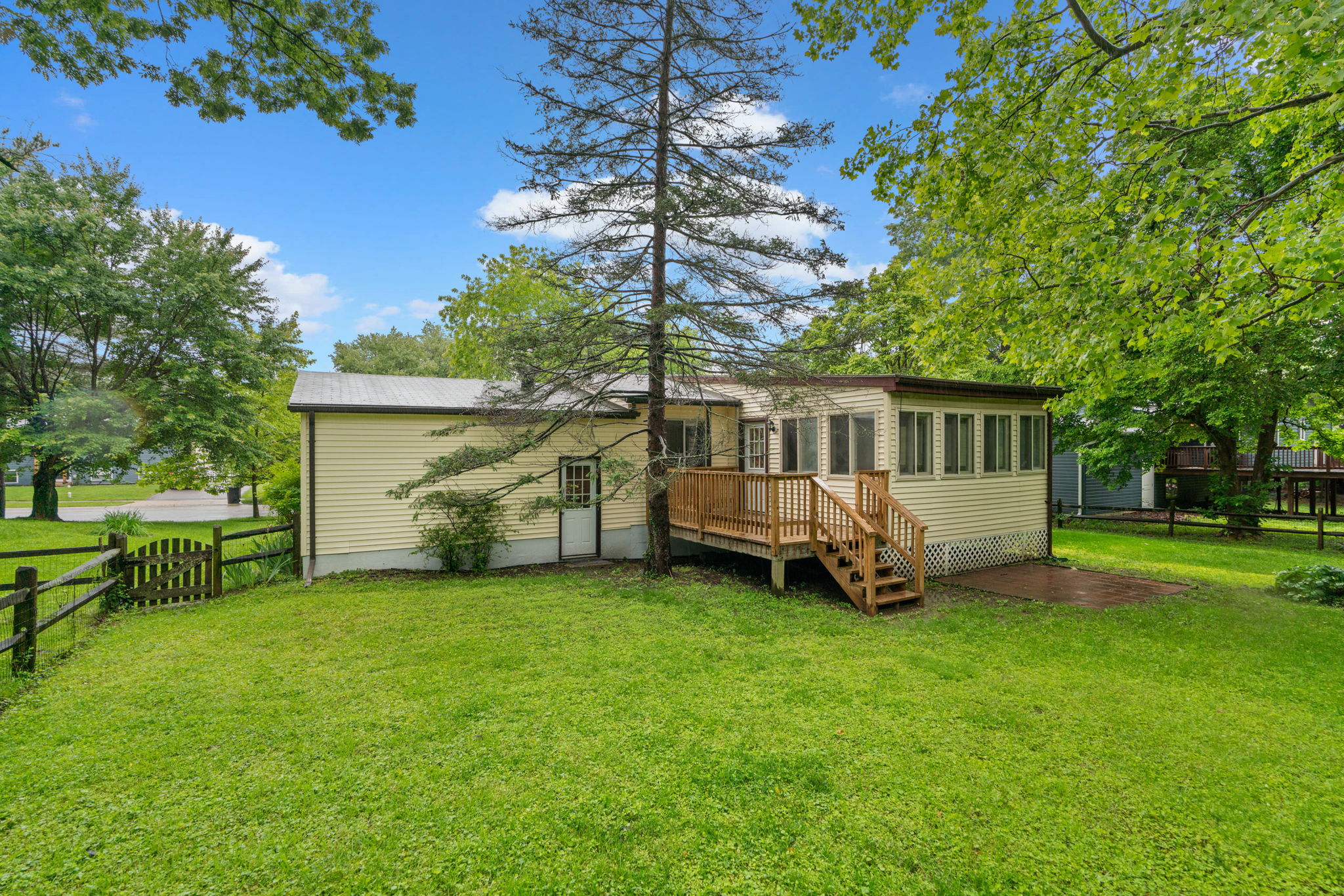 Rear Exterior and Yard