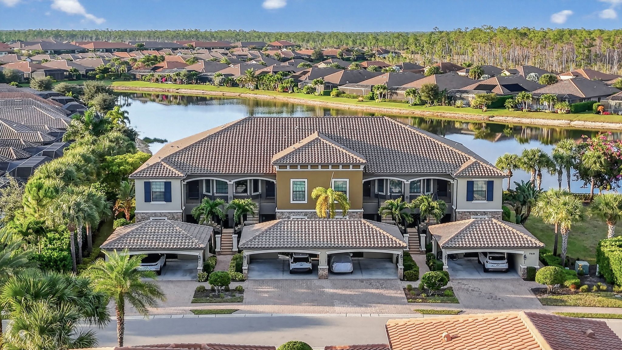 Aerial Front Exterior 1