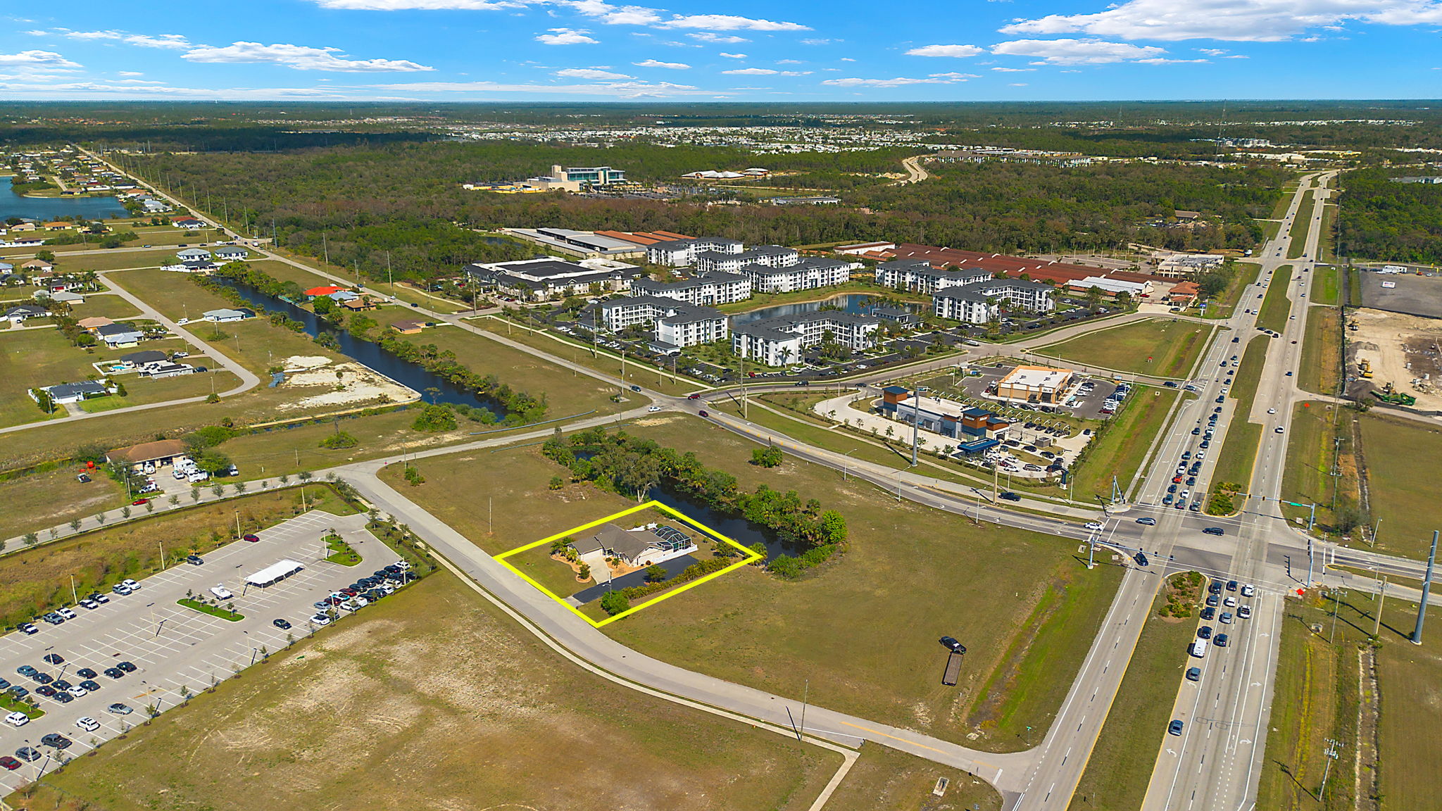 Aerial View 2 of 3 -Lot Lines