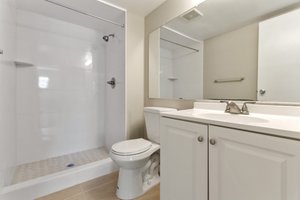 Brand New Tiled Shower and Tile Flooring!