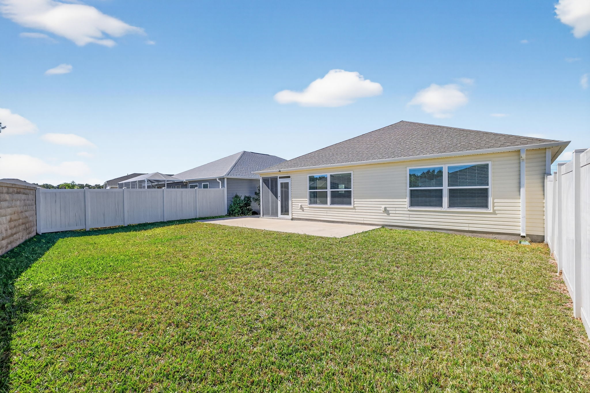 Fully Enclosed Rear Yard With Room For A Pool!