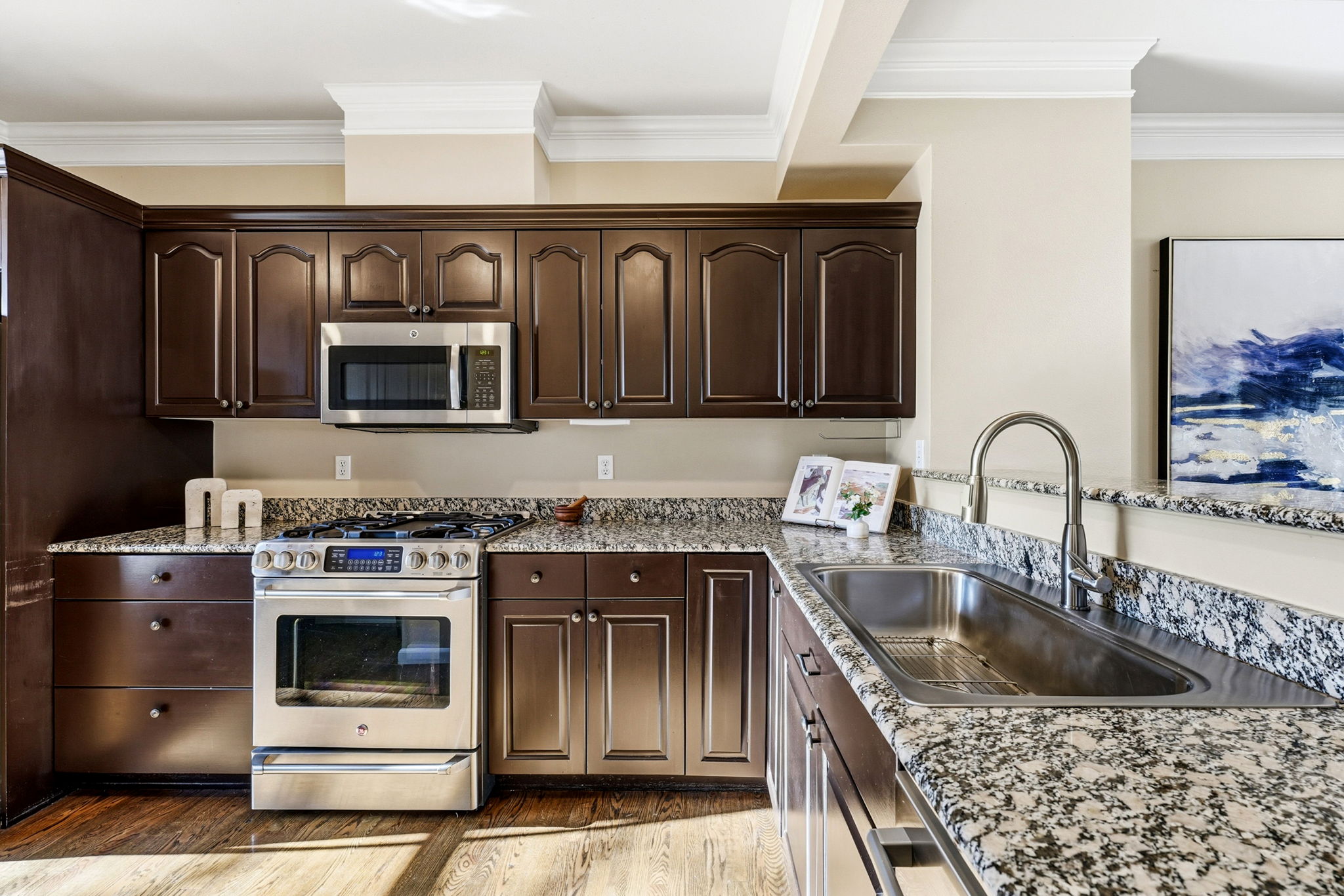 Granite and stainless