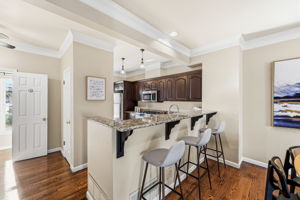 Have a quick bite at the counter/bar