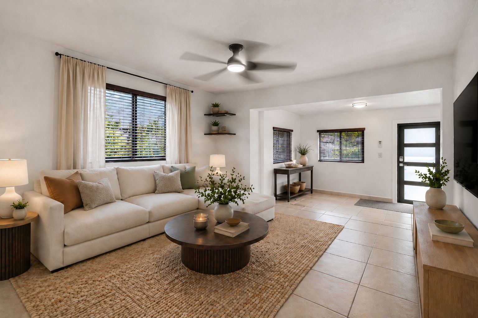 Living Room - Staged