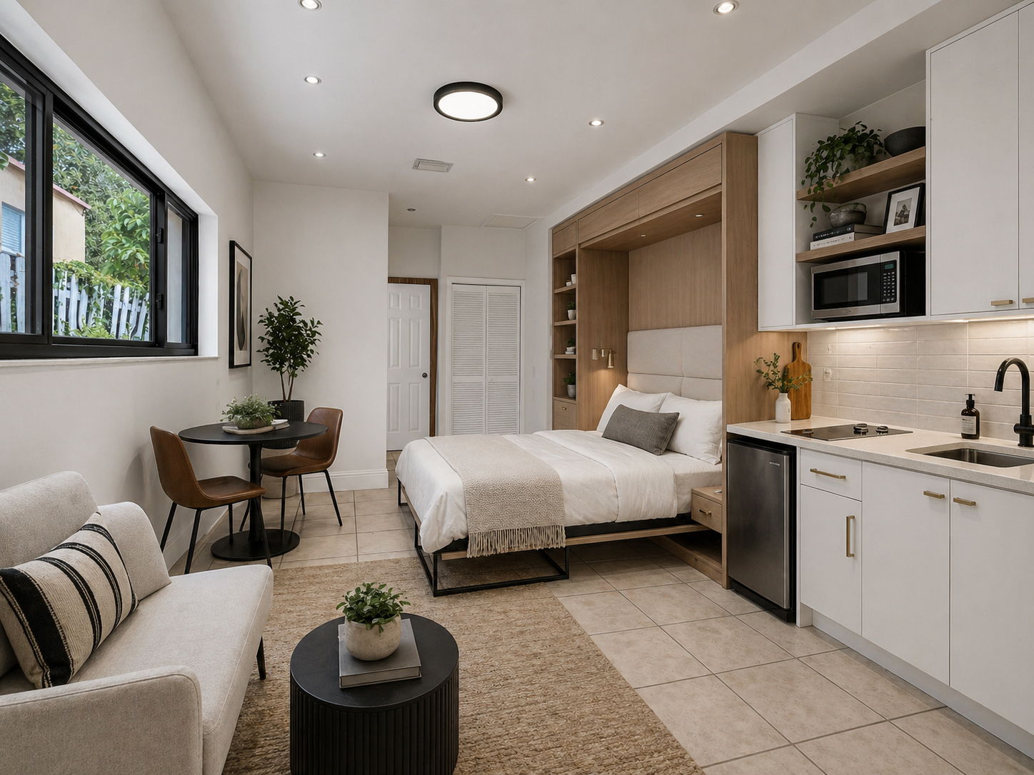 Flex Room (Staged for multigenerational living)