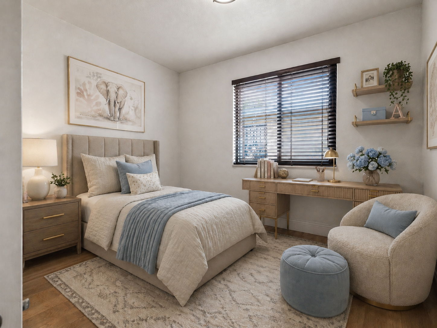 Bedroom 3 - Staged