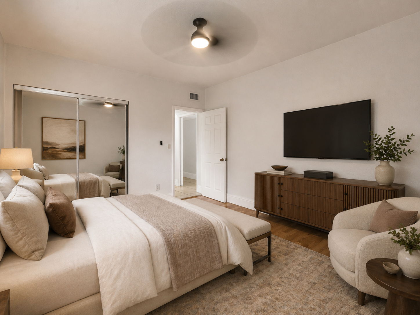 Bedroom 2 - Staged