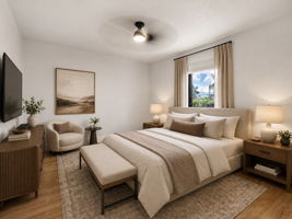 Bedroom 2 - Staged