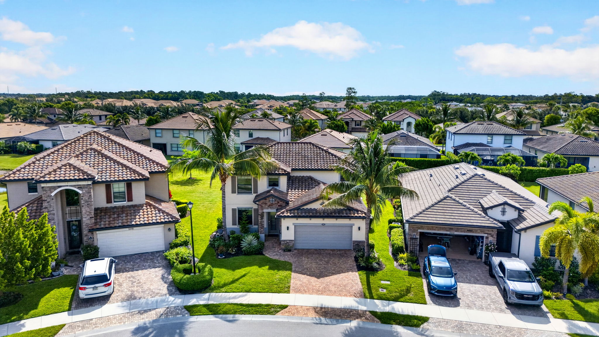 Aerial Front Exterior 1