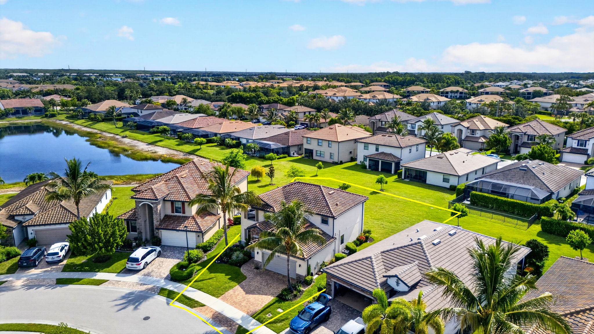 Aerial Front Exterior 2 - lot line