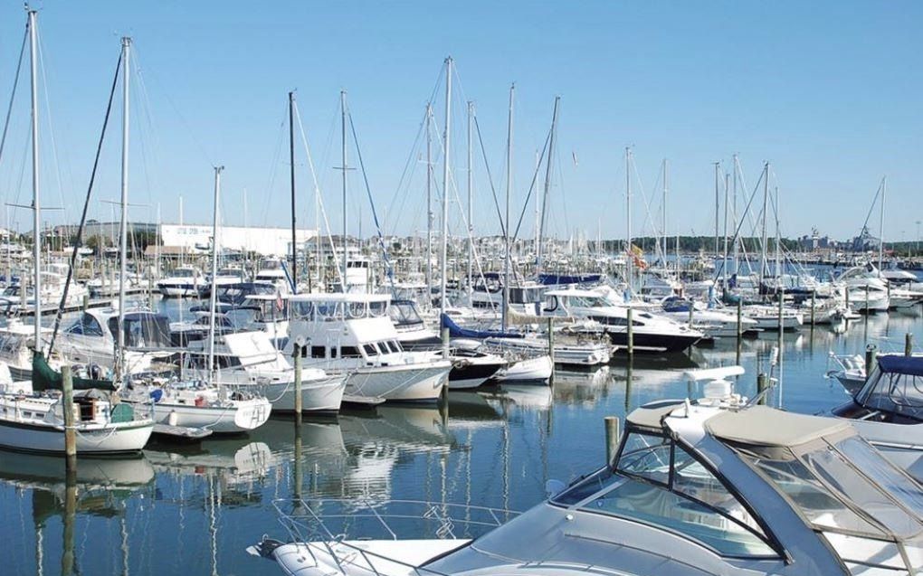 Picturesque marina