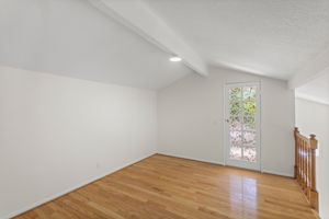 Finished upstairs loft.
