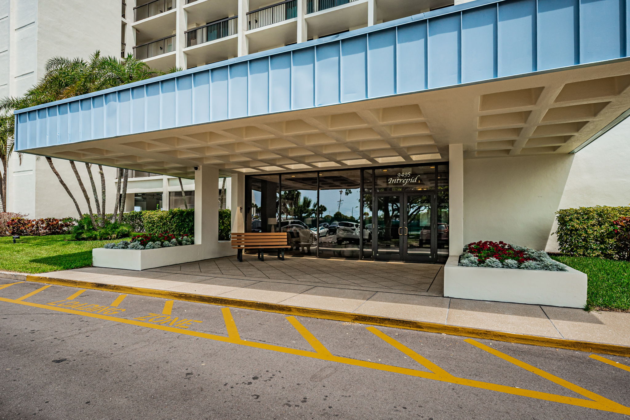 Intrepid Building Front Entry