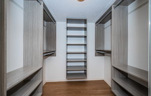 Master Bedroom Walk-in Closet