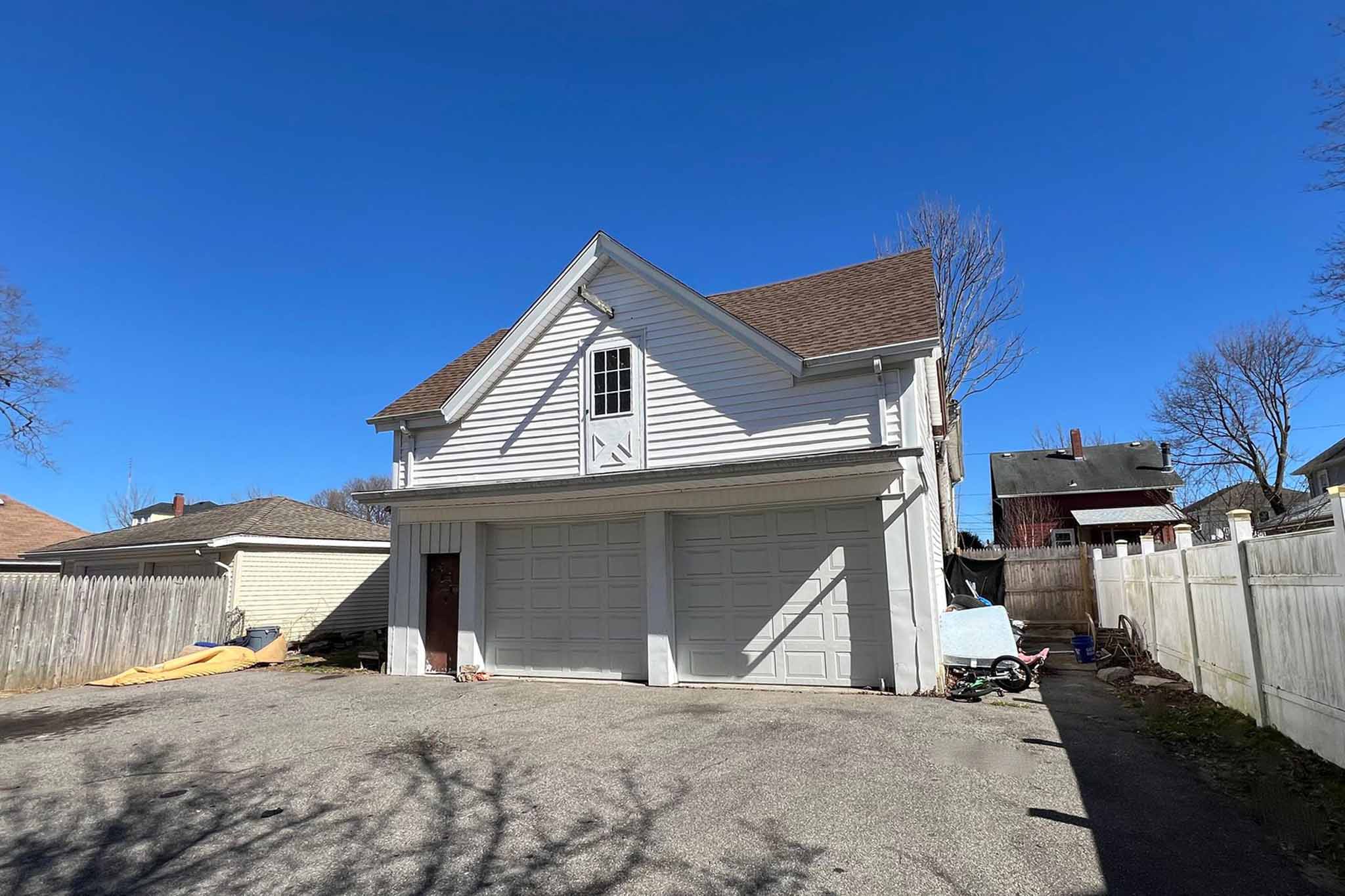 Exterior of Garage