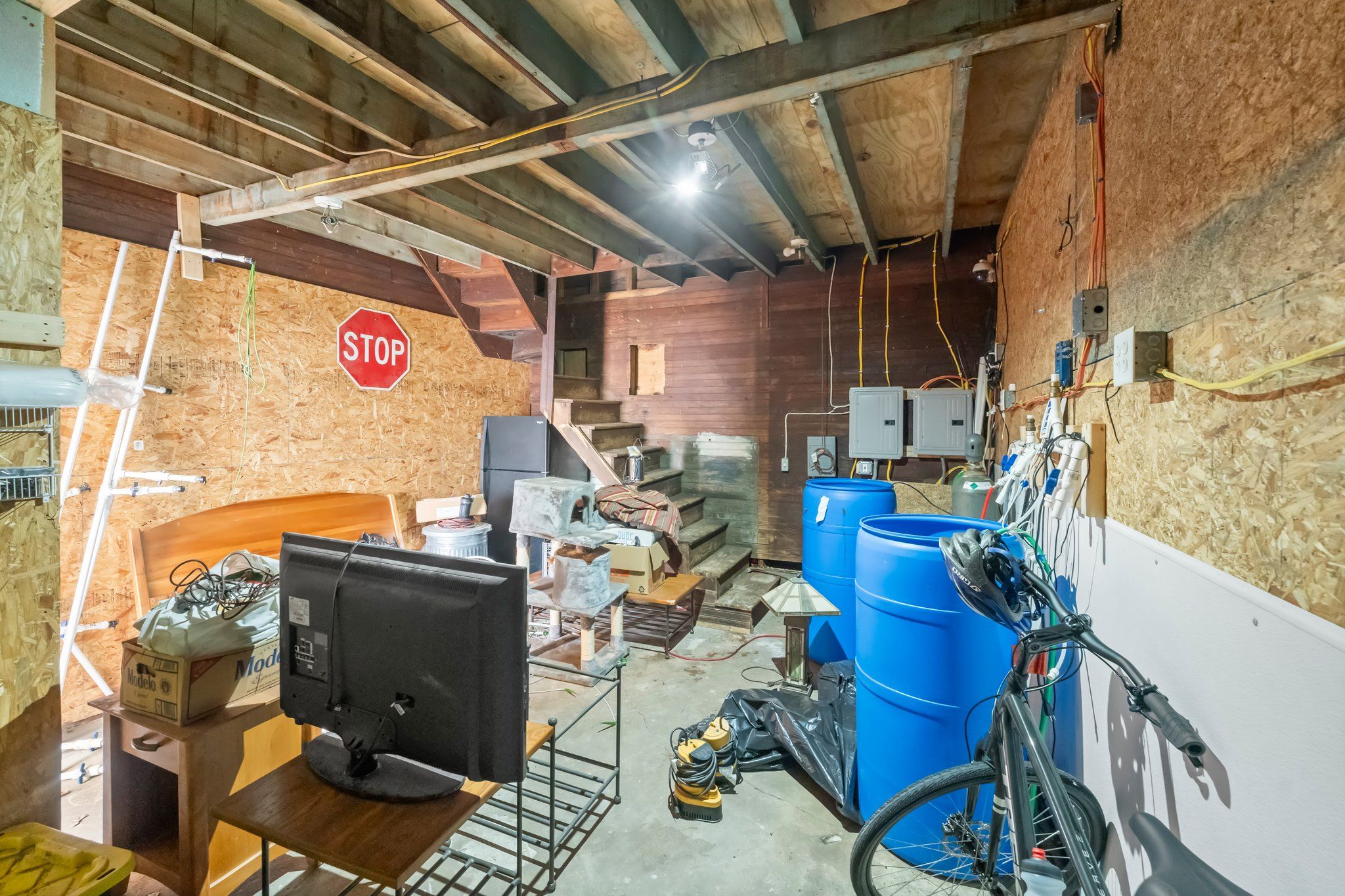 Interior of Garage (Lower Left Side Only)