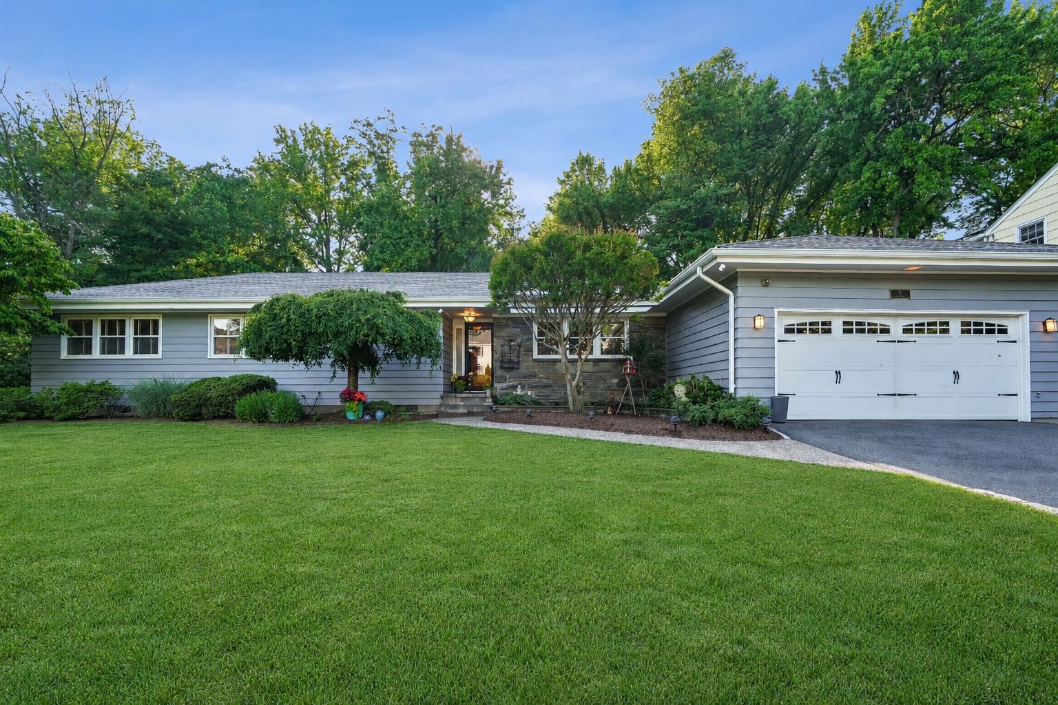 Upper Montclair has long been treasured for its tree-lined streets and extraordinary parks. Few homes, however, enjoy such a direct relationship with one of the area's most beloved green spaces.
