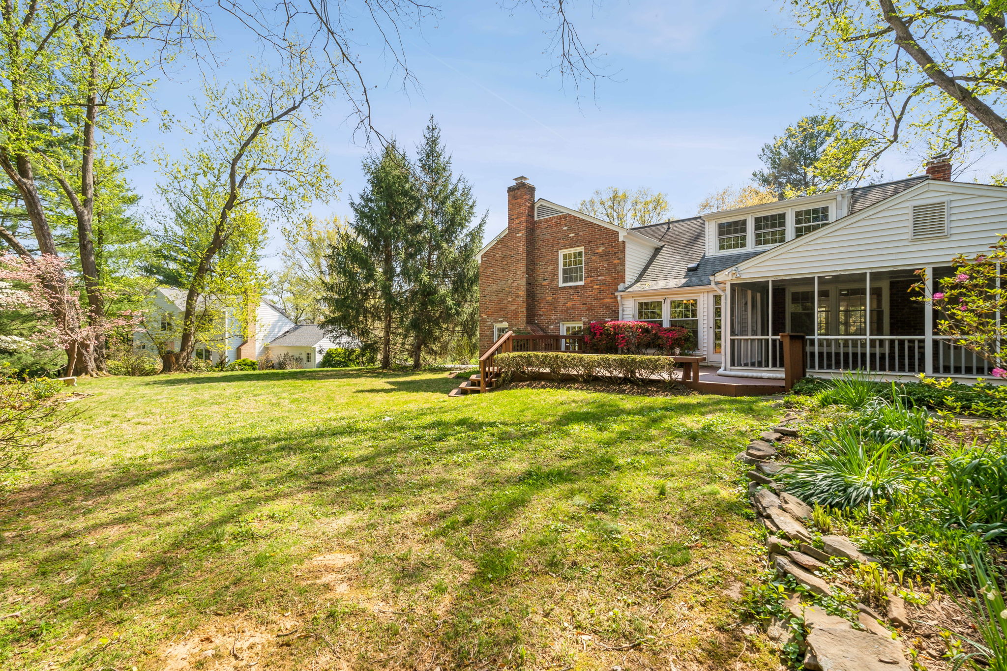 Flat 1/2 acre lot