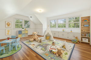 Upstairs Rec Space/ Bedroom 2 (Virtually Staged)