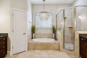 ...and the oversized, ensuite master bath includes ...