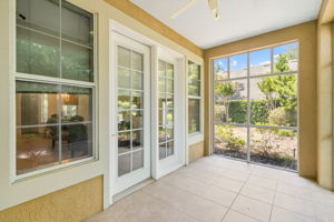 ... and offers a breezy escape overlooking a tranquil, landscaped setting.