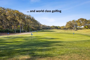 ... and some of the best golfing in the area!