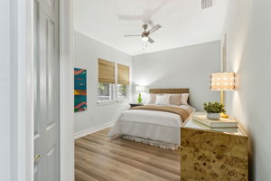 Generous in size and enhanced by 10-foot ceilings ...