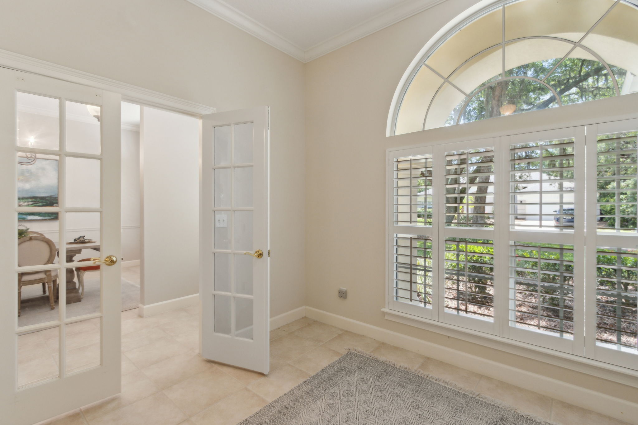 Office/ French doors