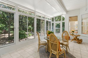 Sun Porch  with sliding windows