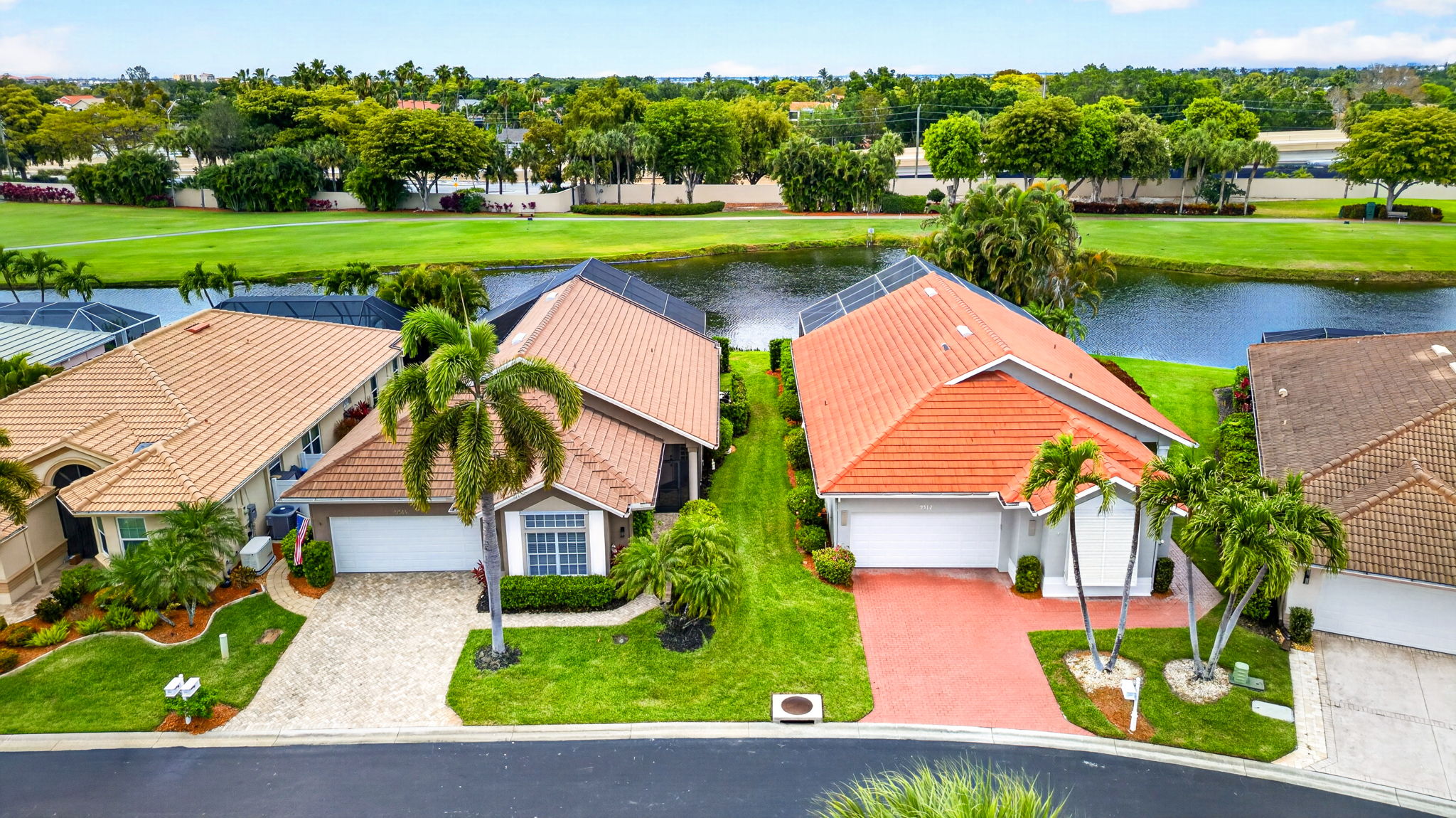 Aerial Front Exterior 1