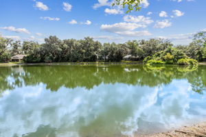 Lake View from back yard