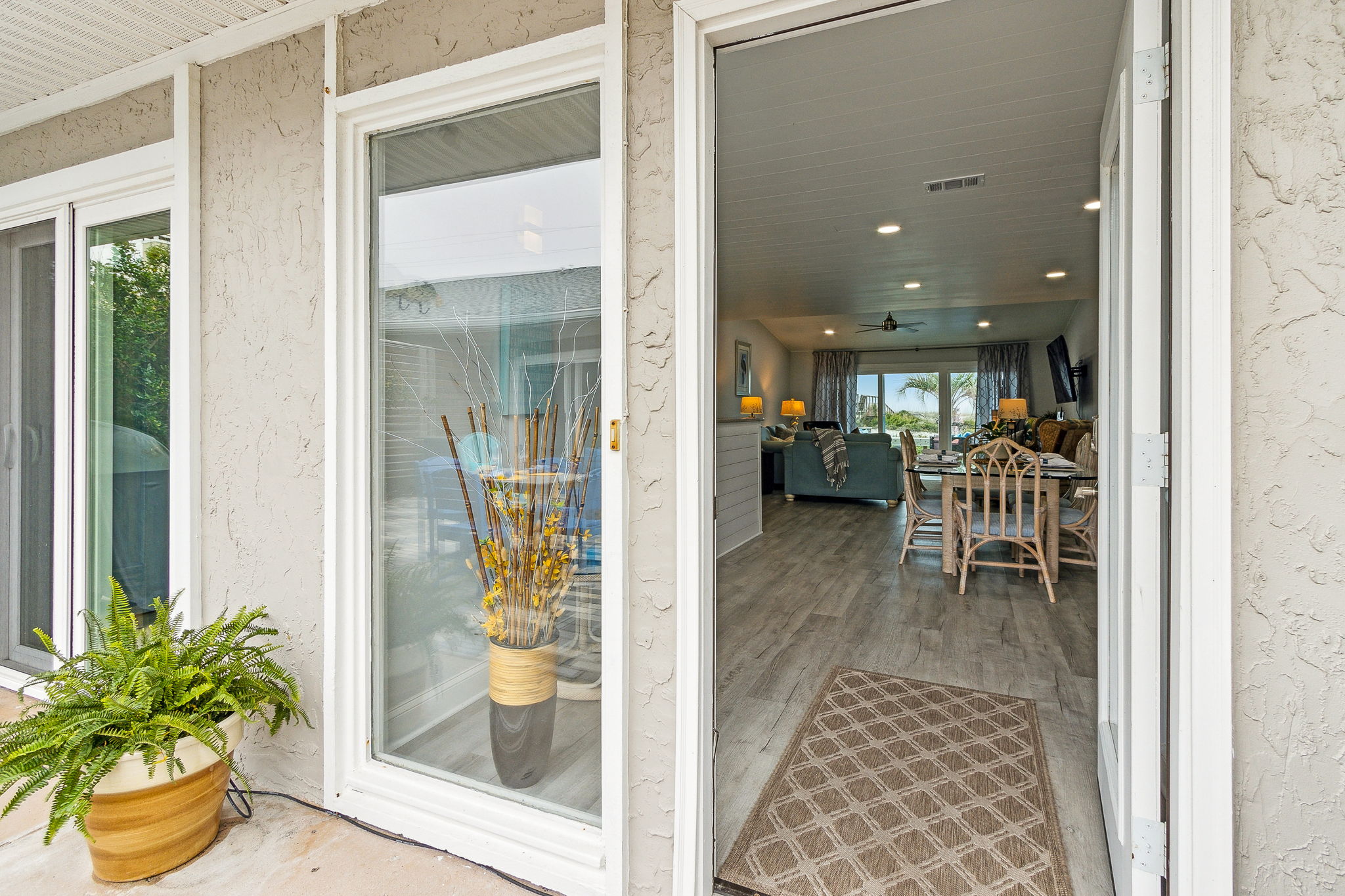 Front Entry from interior courtyard