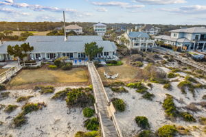 Boardwalk to ocean