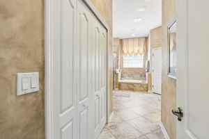 Primary Bedroom Closet & Bathroom