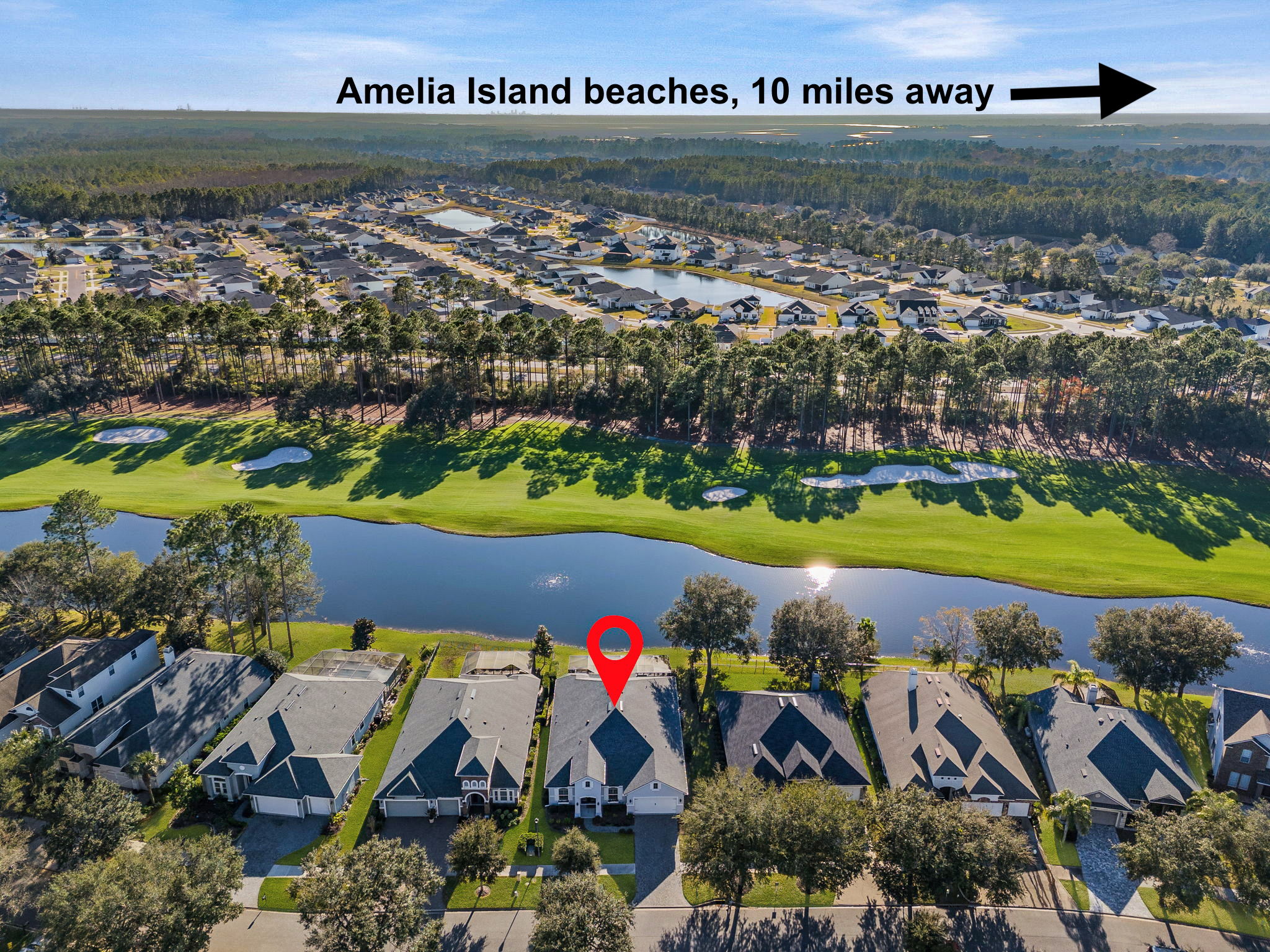 Just 10 miles away are the award-winning beaches of Amelia Island...